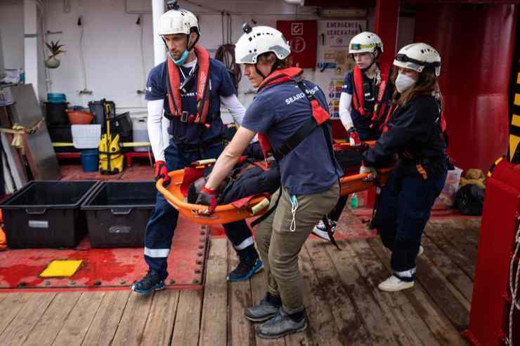 I soccorritori di Ocean Viking
