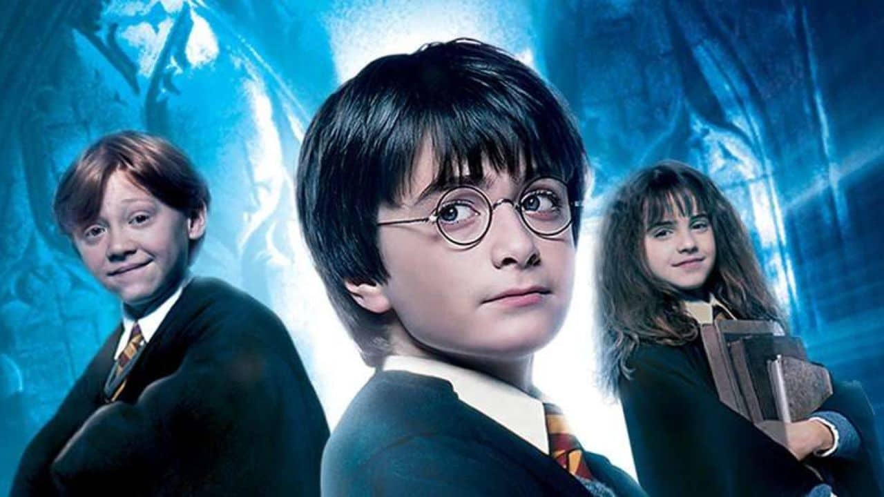 I tre protagonisti dei film dedicati a Harry Potter