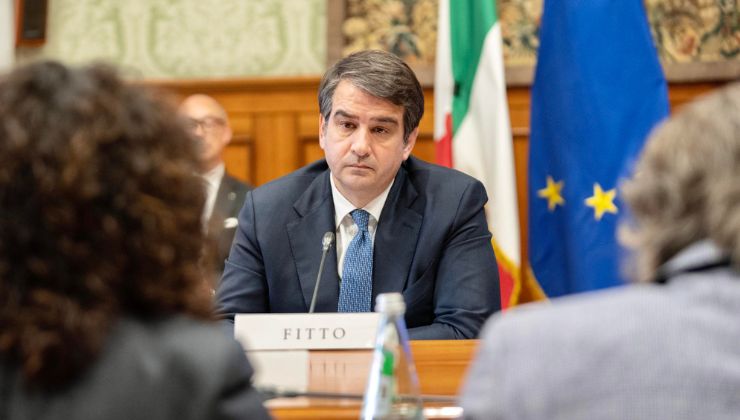 Il ministro degli Affari Esteri Raffaele Fitto