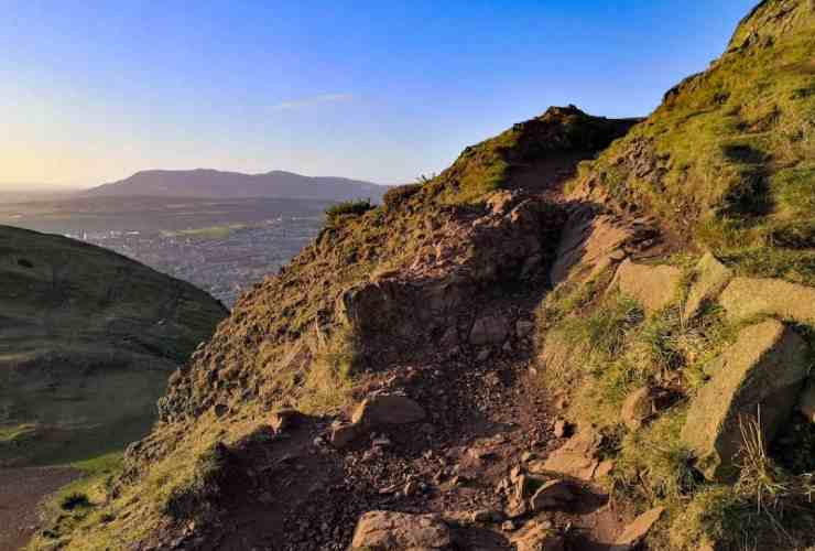 La scogliera di Arthur's Seat