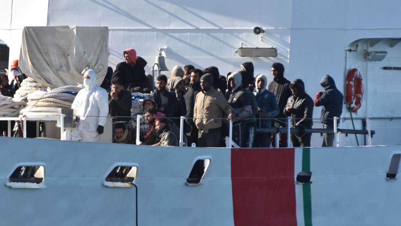 Migranti in arrivo in Italia