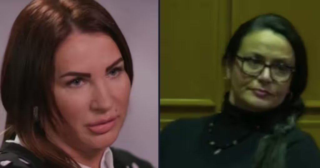 Viktoria Nasyrova e la vittima Olga Tsvyk 