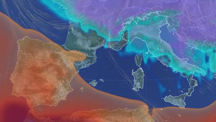 Il ciclone norvegese sbarca in Italia: ritorna il freddo polare
