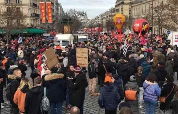 francia proteste