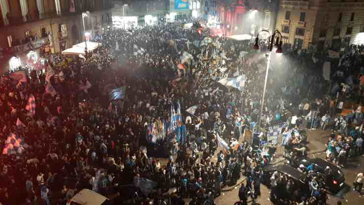 Festeggiamenti a Napoli