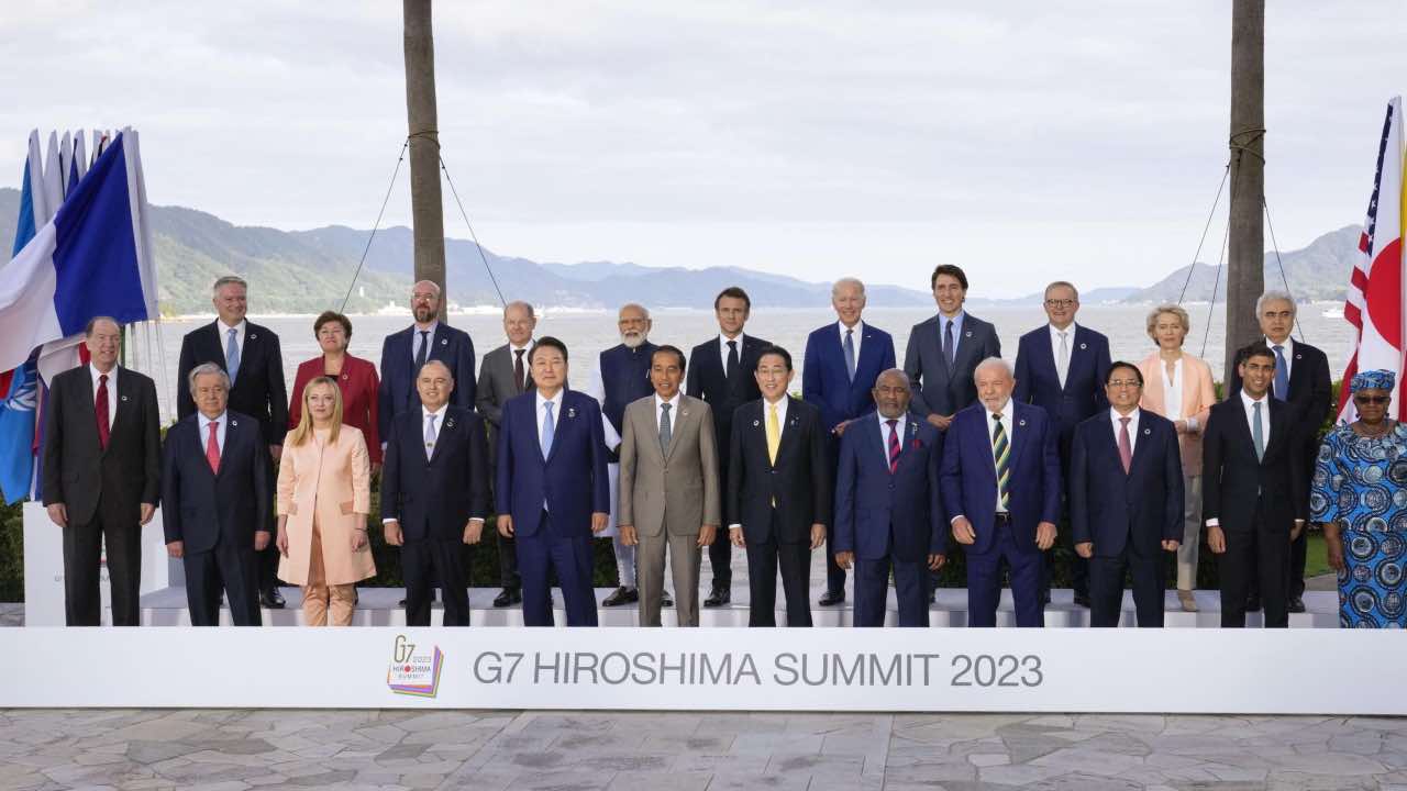 Hiroshima, leader del G7
