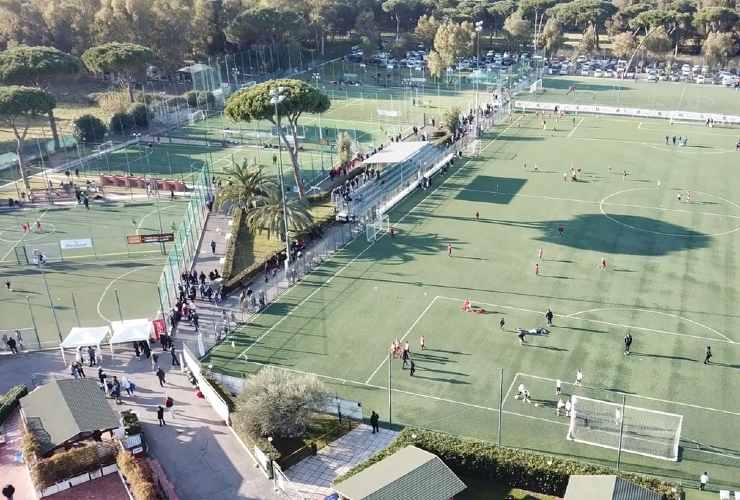 Il centro sportivo di Francesco Totti