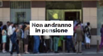 INPS, queste categorie non andranno in pensione: purtroppo non bastano i contributi