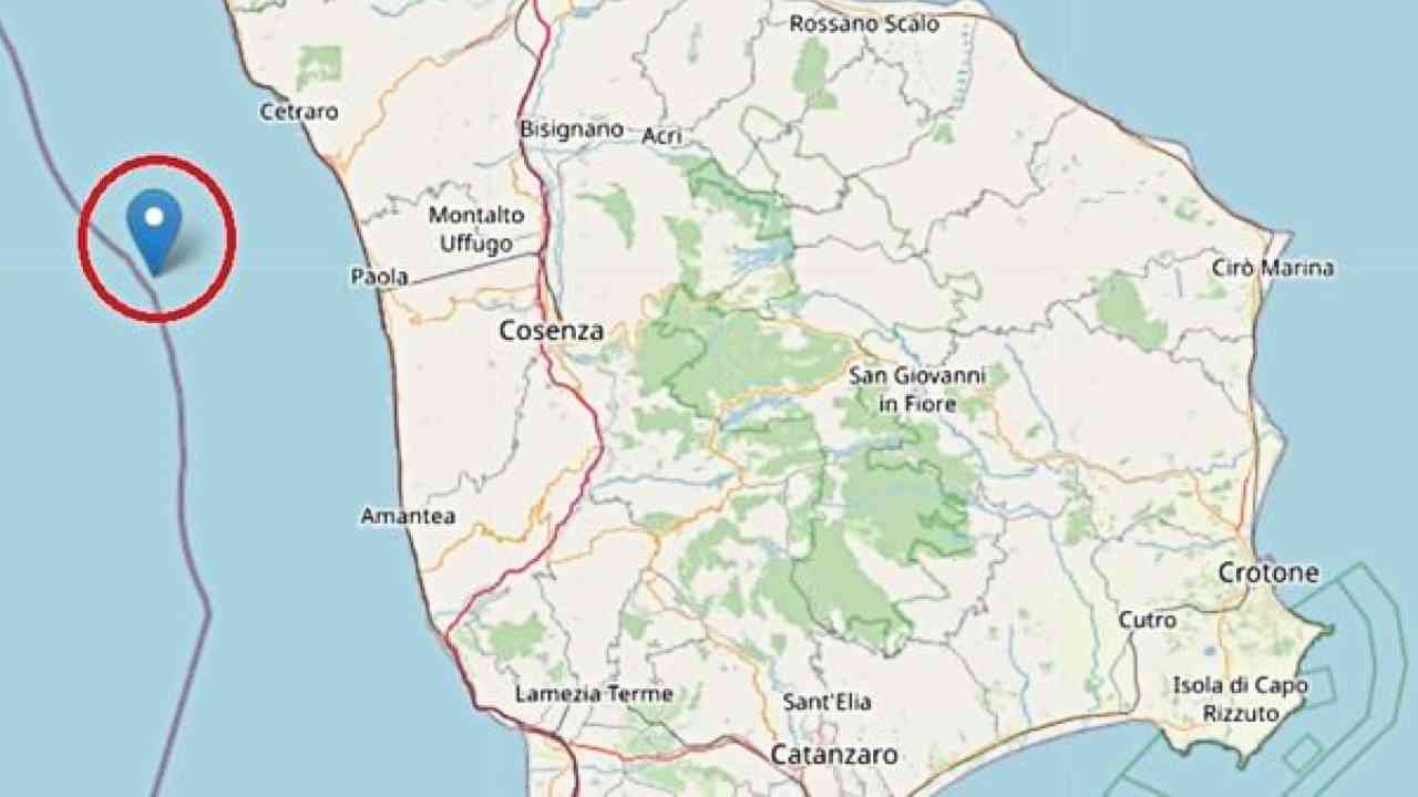 Terremoto in Calabria