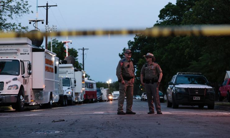 Texas, agenti di polizia