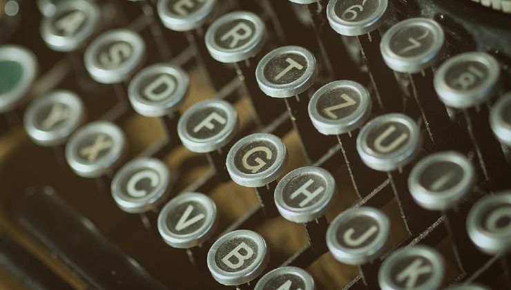 macchina da scrivere 
