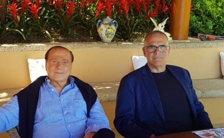 Alberto Zangrillo e Silvio Berlusconi