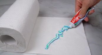 Applica il dentifricio sullo Scottex e ti sbarazzerai di questo odioso problema