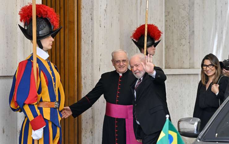 Presidente Lula in Vaticano