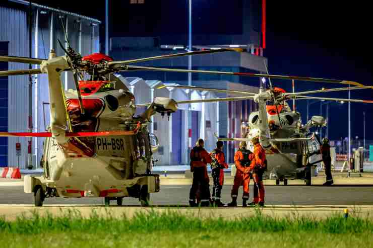 Elicotteri di soccorso olandesi