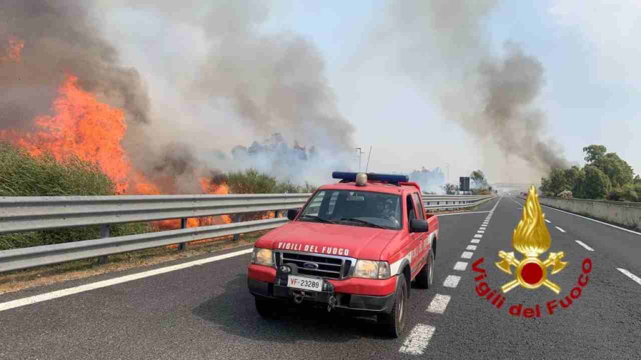 Incendi in Sardegna