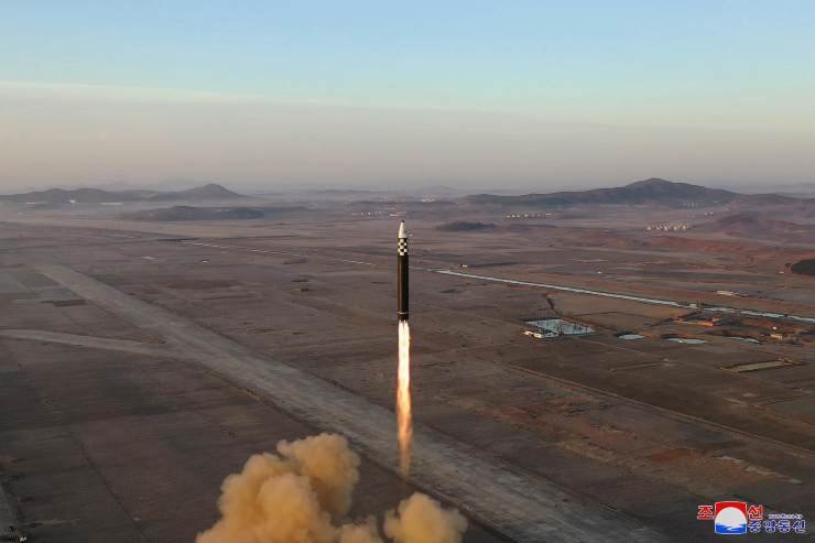 Lancio missile balistico Nord Corea