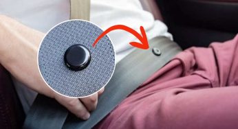 Hai visto quel bottoncino sulle cinture di sicurezza? È utilissimo ma nessuno lo sa