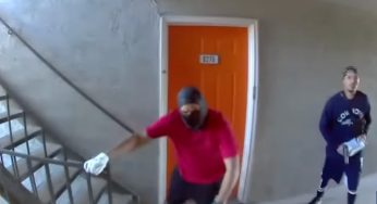 Due ladri armati tentano l’irruzione in casa: spari dell’inquilino attraverso la porta
