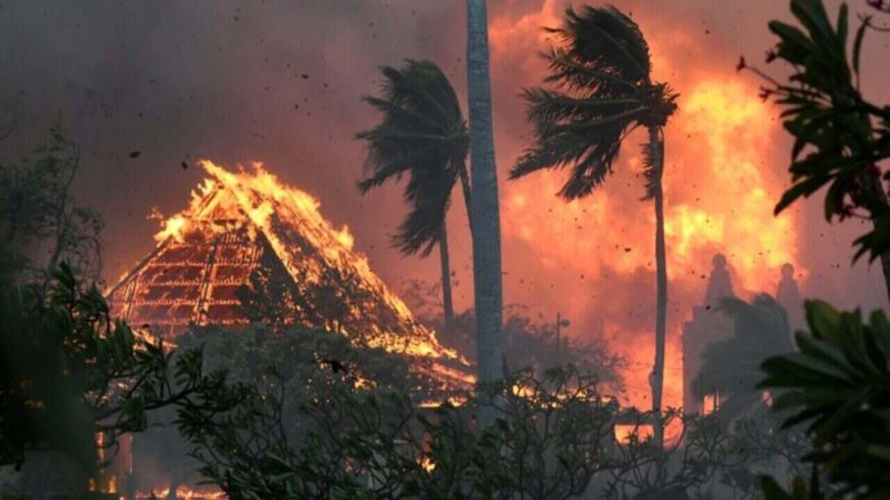 L'incendio alle Hawaii