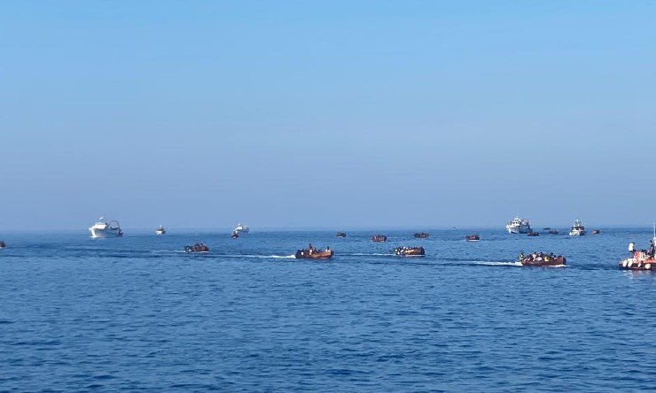 Lampedusa, migranti in arrivo su diverse imbarcazioni
